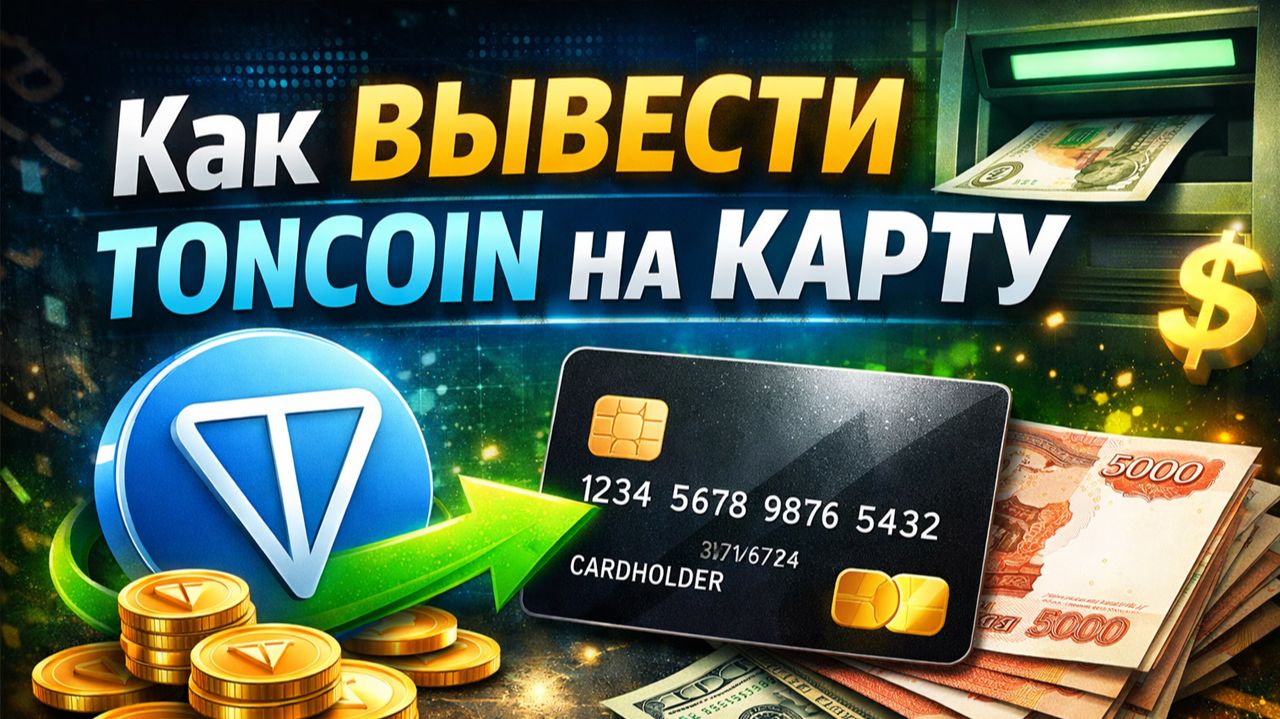 как вывести Ton на карту в россии через телеграм быстро
