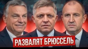 УРСУЛА В ШОКЕ! ТРИ СТРАНЫ ЕС ВОССТАЛИ ПРОТИВ БРЮССЕЛЯ — КРИЗИС В ЕВРОСОЮЗЕ