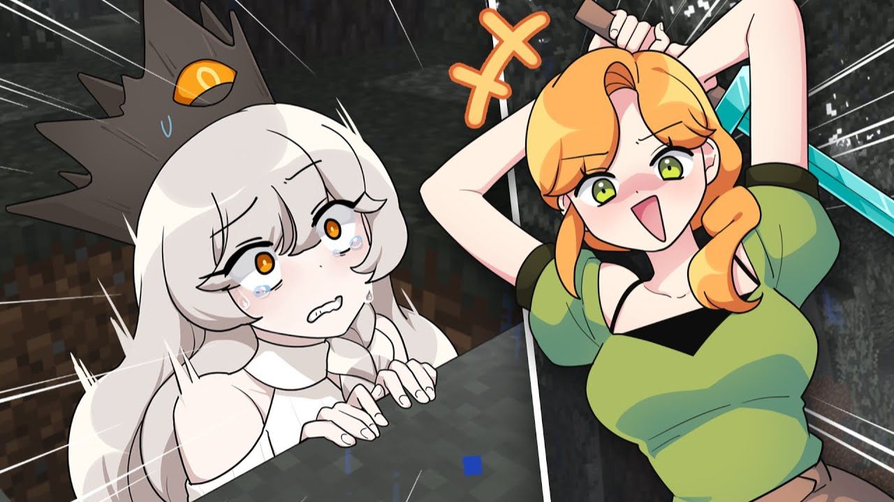 Сердце скрипуна Майнкрафт аниме