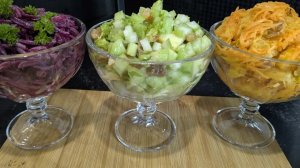 Три простых салата готовлю через день