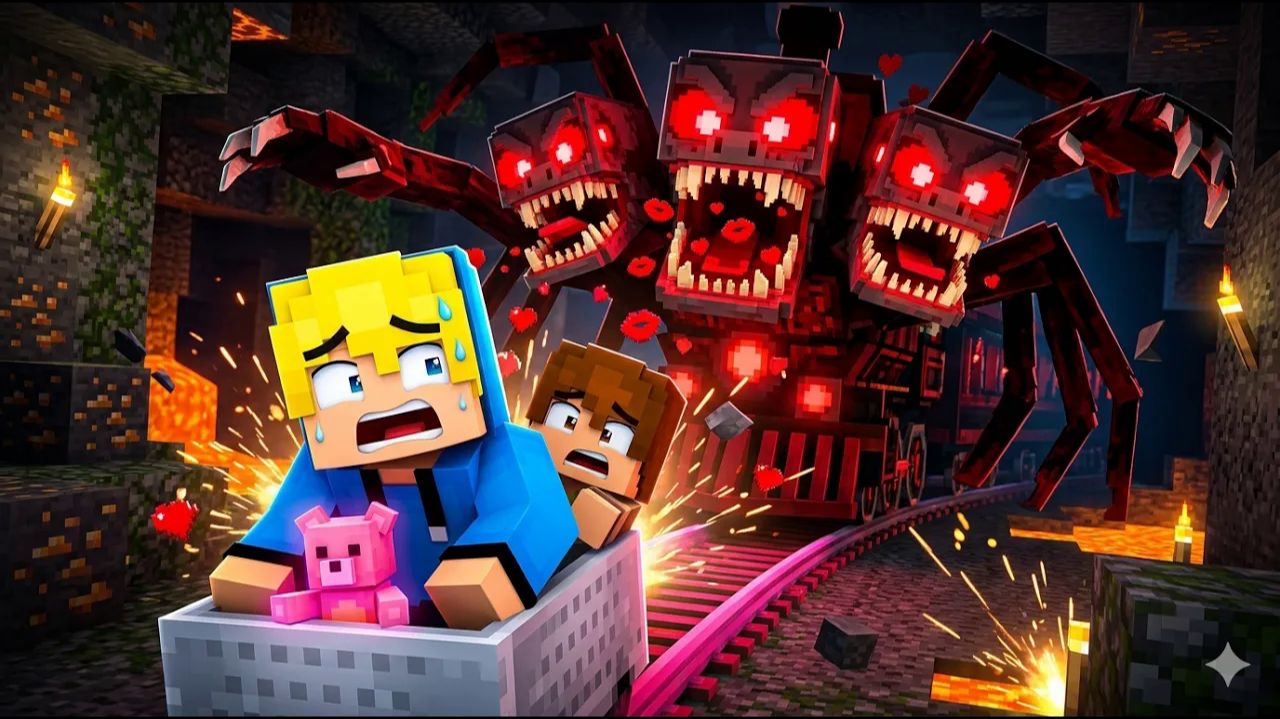 ДЖЕЙ ДЖЕЙ против СТРАШНОГО ТРЕХГОЛОВОГО поезда-паука! НЕ ДАЙ ЕМУ СЕБЯ ПОЙМАТЬ!