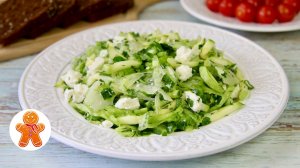 Летний салат с кабачками ✧ Очень любим этот салат