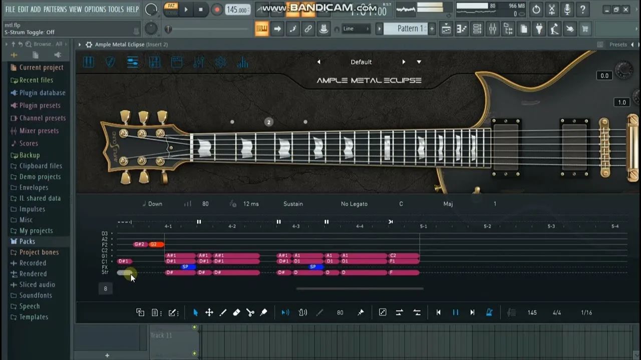 КРАТКИЙ ОБЗОР AMPLE GUITAR AME 3.5.0