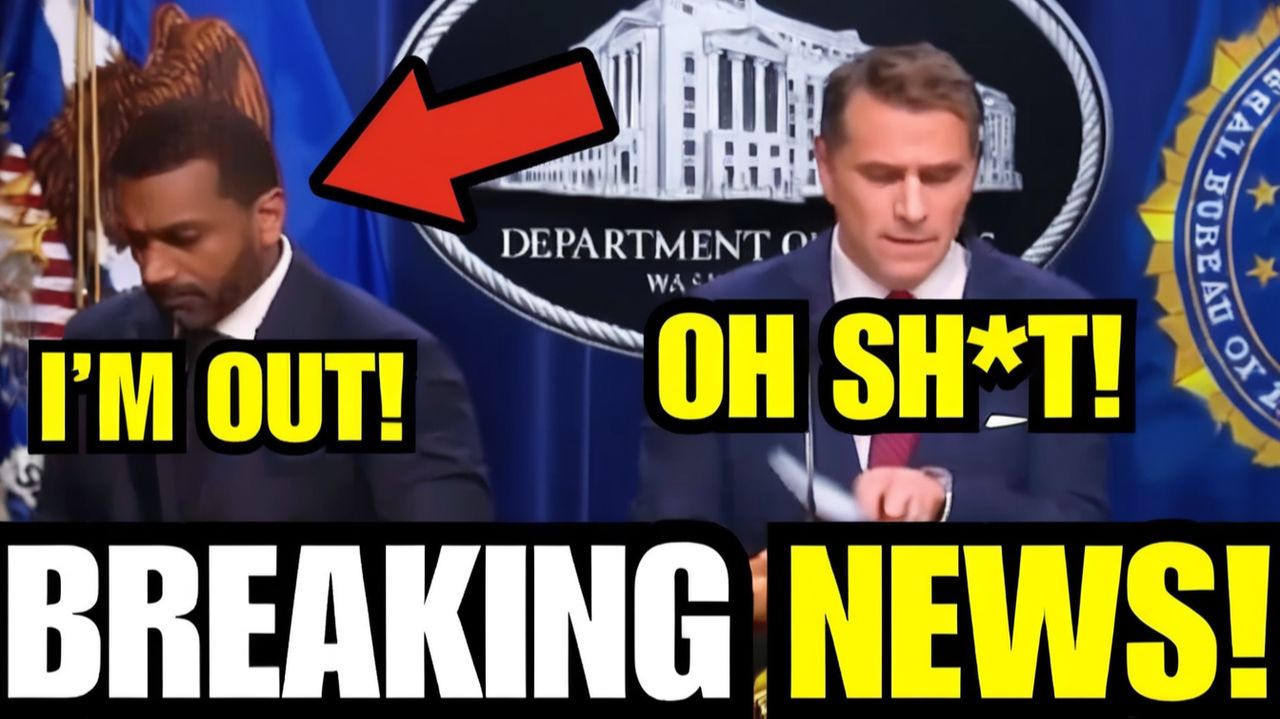  Kash Patel RUNS OFF as he REALIZES Trump FKED THEM