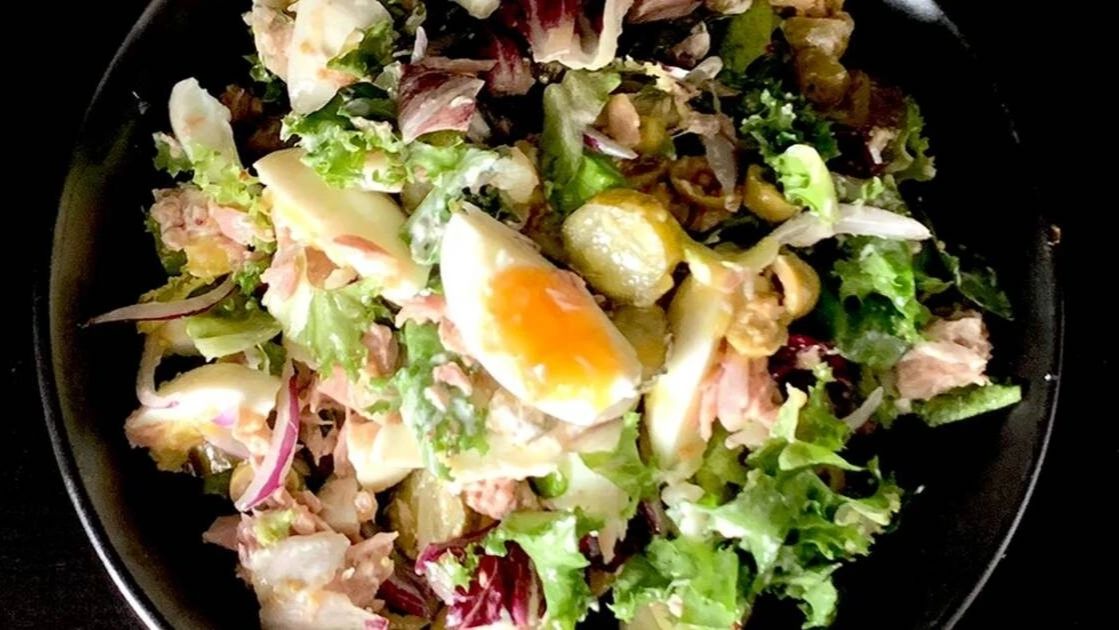 Салат с тунцом за 2 минуты!