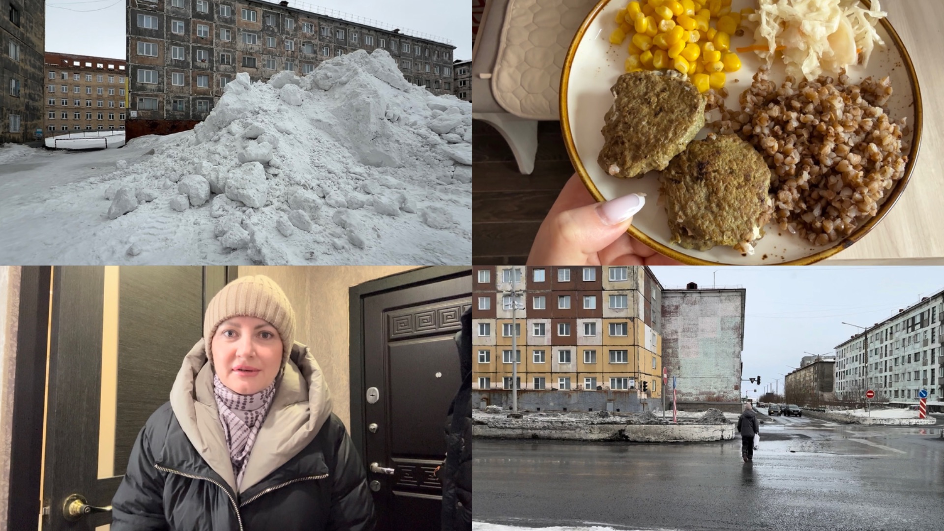 Норильск Снег тает Новости от детей .