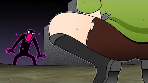 Появление эндерменов | Майнкрафт аниме