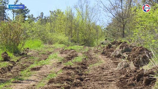 В Севастополе обновляют проезды для защиты от пожаров