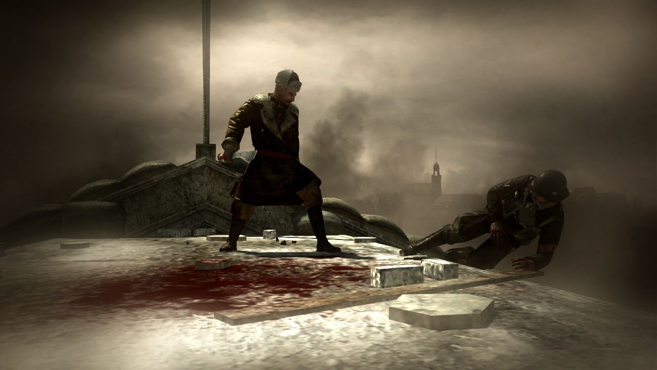 прохождение игры Call of Duty - World at War ФИНАЛ   без комментариев