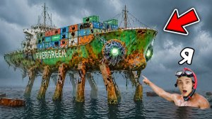 Я НАШЕЛ РЕАЛЬНЫЙ КРАБТАНИК В ОКЕАНЕ! 😱 ПОДВОДНЫЕ МОНСТРЫ БЛУП ПОЖИРАТЕЛЬ МОРЕЙ и ЭЛЬ ГРАН МАЙЯ