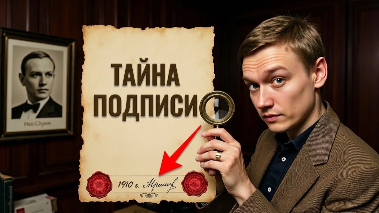 Антикварное расследование: Тайна подписи на документе 1910 года