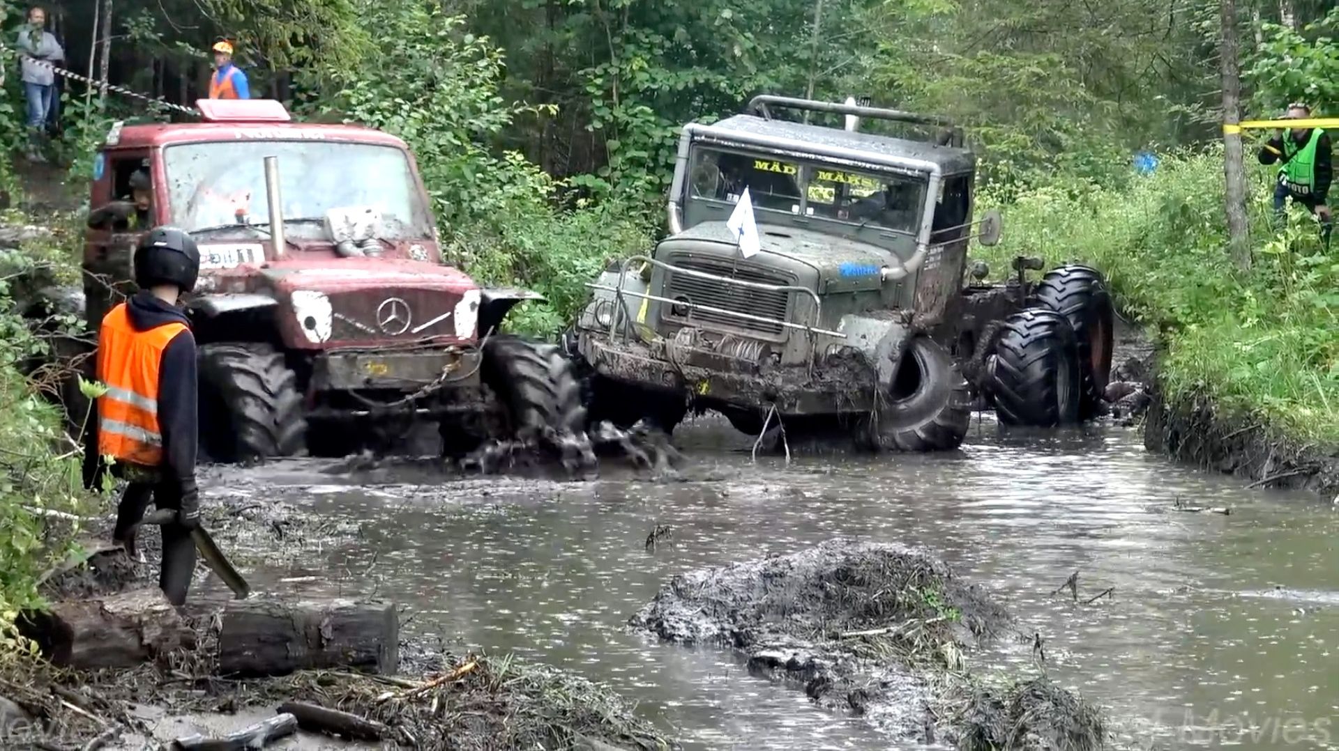 Внедорожники на пределе: гонки машин 4×4