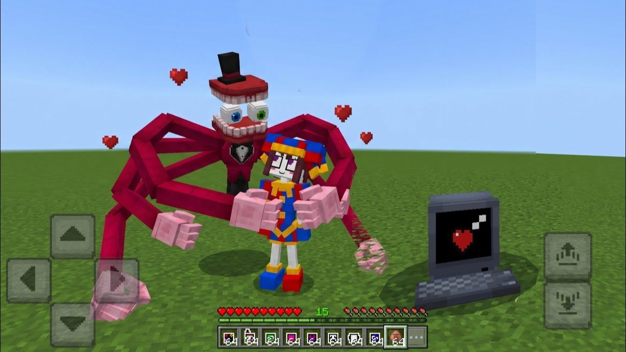 Новый МОД Удивительного Цифрового Цирка в Minecraft PE