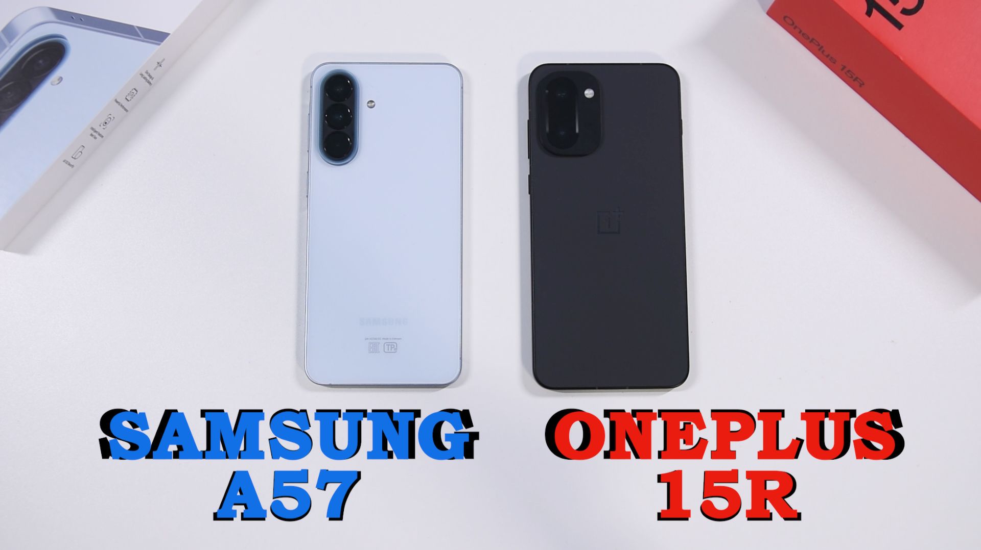 Samsung Galaxy A57 - OnePlus 15R Что выбрать?