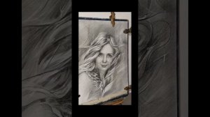 Завершение портрета карандашом .
Рисую портрет карандашом. Творческий портрет