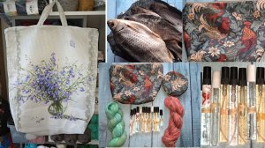 Проектные сумки, моточки, рыбка ❤️ бомбезный подарок от Инессы