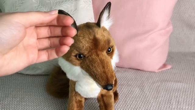 Мягкая игрушка Лиса 28 см 2923