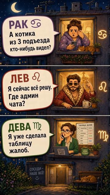 ЗНАКИ ЗОИДАКА В ДОМОВОМ ЧАТЕ узнали себя ?