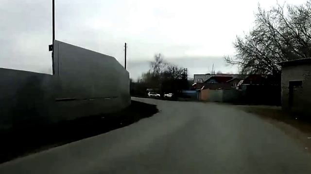 Утренний встречняк в Омске