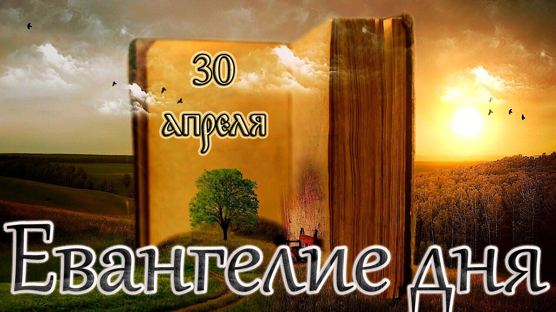 Апостол Евангелие и Святые дня. Седмица 3-я по Пасхе. 30.04.26