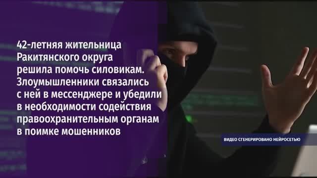 Почти 38 млн рублей белгородцы отдали аферистам на прошлой неделе