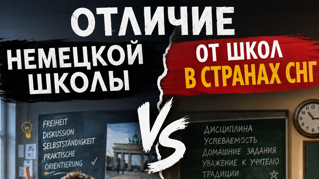 жизнь в Германии  разговариваем о немецких школах. отличие немецких школ от школ в странах СНГ