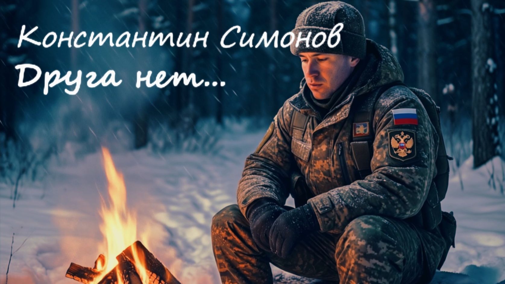 Друга Нет - музыкальная версия стихотворения К.Симонова