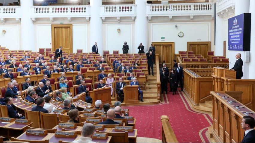 Заседание Совета законодателей РФ в Санкт-Петербурге