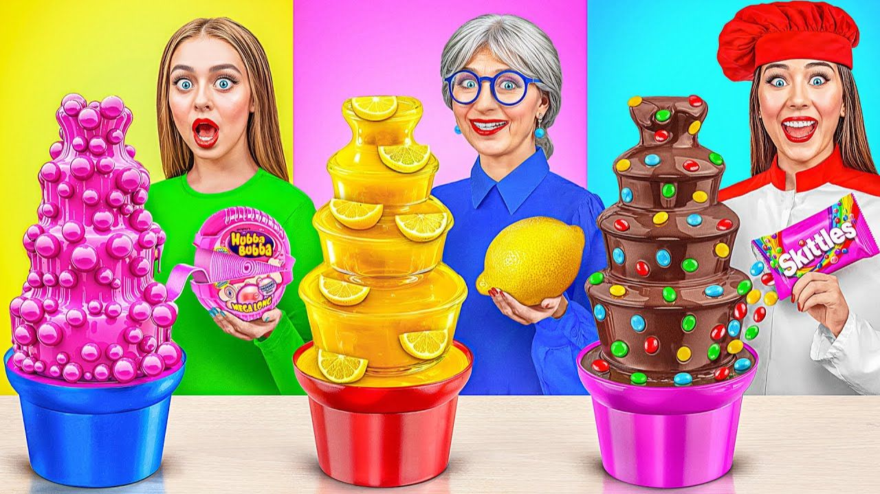 Кулинарный Челлендж Я против Бабушки  Смешные Челленджи от Jelly DO Challenge