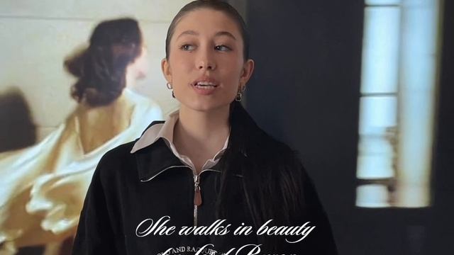 Сирмай Кристина She walks in beauty by Lord Byron