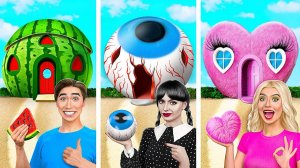 Домики Одного Цвета Челлендж # Смешные Cитуации от Jelly DO Challenge