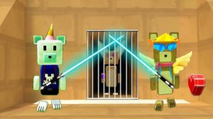 Есть ли монстр внутри пирамиды? /SuperBear Adventure🐻