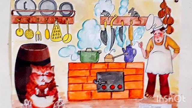 КОТ И ПОВАР / басня И.А.Крылов