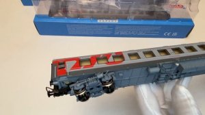 Распаковка: вагоны WLABm от PIKO 1:87