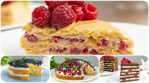 🍰 4 лучших рецепта тортов на все случаи жизни