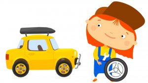 🚛 Жёлтый автомобильчик и тюнинг для пикника! Доктор Машинкова в автосервисе 🔧🧸