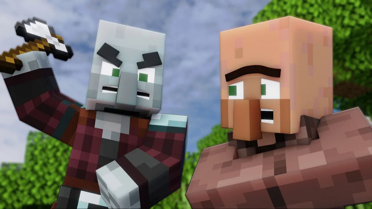 Судьбоносная встреча: сталь против плоти в Майнкрафт