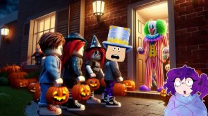 СКАЗКА или ЛАКОМСТВО в Roblox! я ПОПАЛ в СТРАШНЫЙ ДОМ и ЗАБЛУДИЛСЯ в ЛАБИРИНТЕ