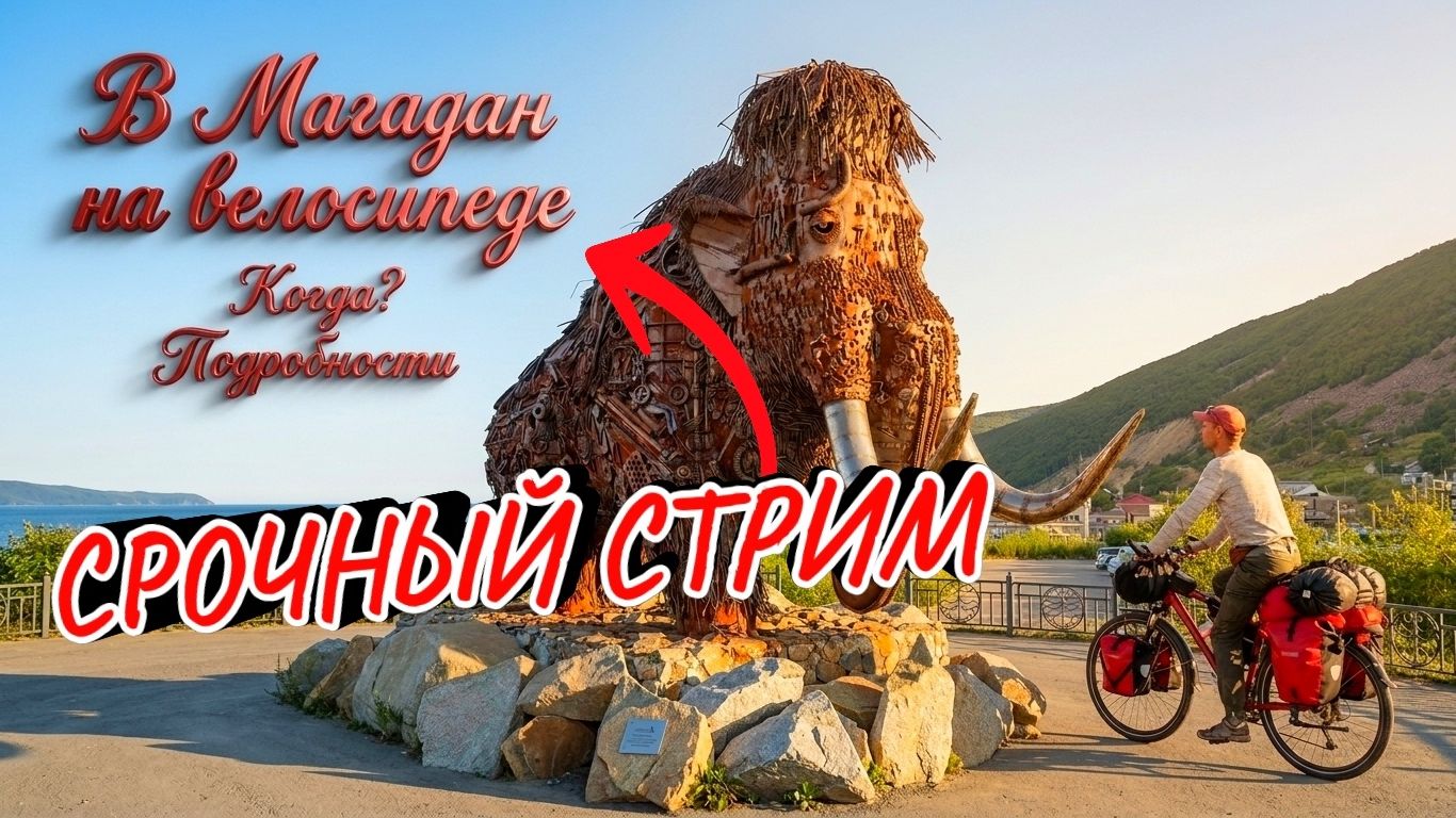 СРОЧНЫЙ СТРИМ - ЕДУ В МАГАДАН ПОДДЕРЖИТЕ МЕЧТУ