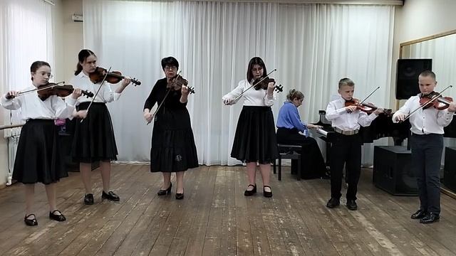 Ансамбль скрипачей Романтики. И.Дунаевский Увертюра из кф Дети капитана Гранта М.Таривердиев