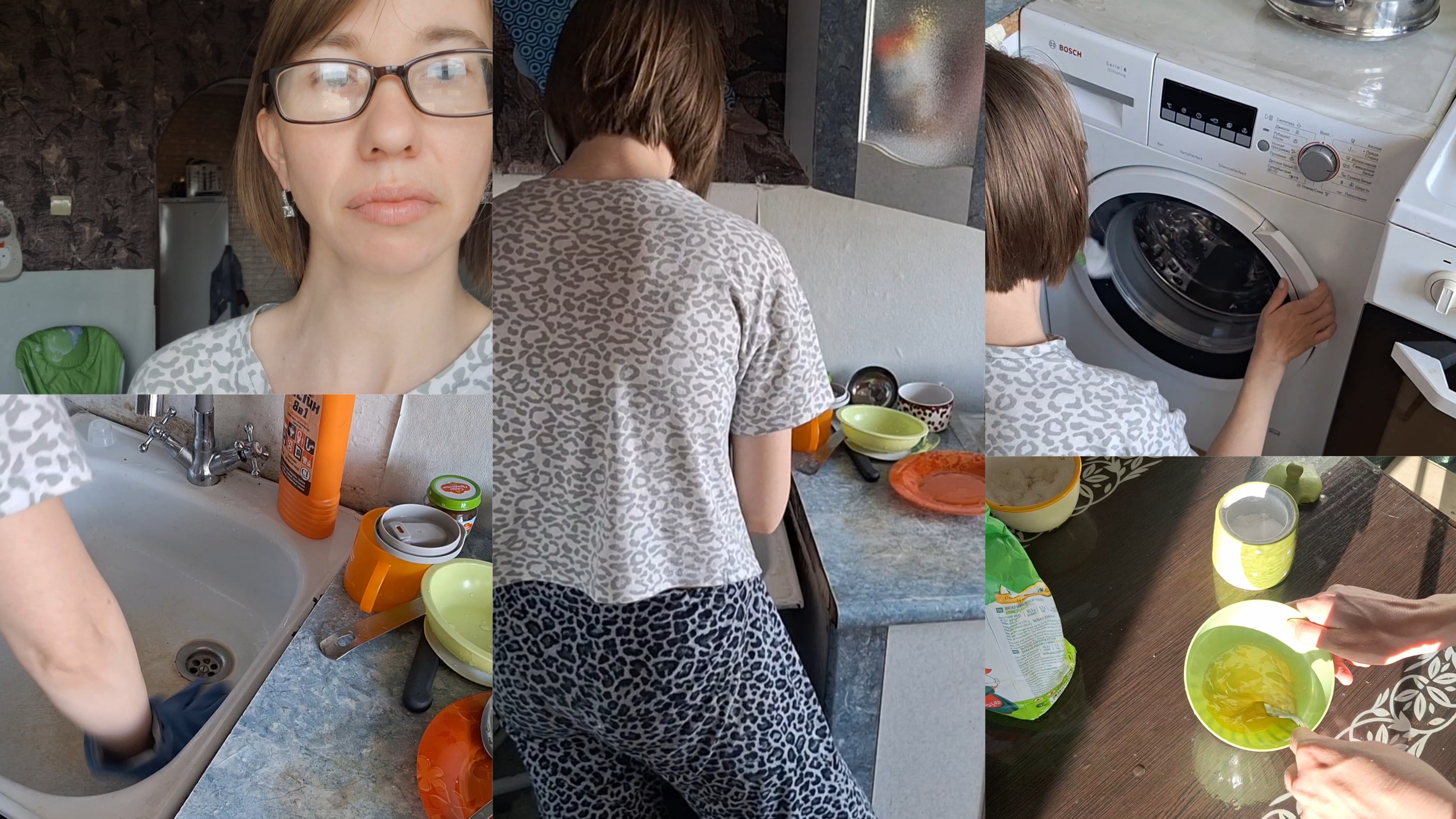 БУДНИ МАМЫ УБИРАЕМ ГОТОВИМ !