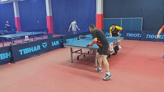 I ф. Бадаев А. (702, СПб) - Тер-Сааков Г. (541, Москва) 27.04 настольный теннис СПб