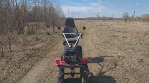 Первый адаптер, пробный выезд.