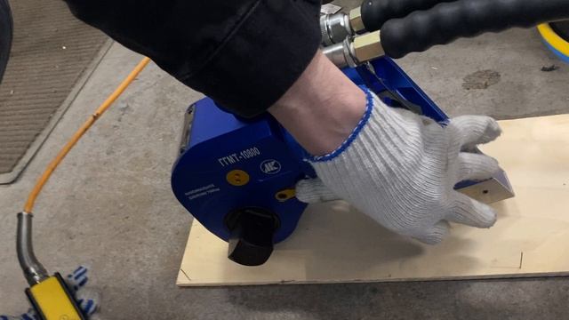 ГГМТ10800 снятие стопора обратного хода.