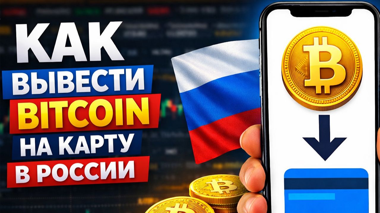 как вывести Bitcoin Btc на карту в россии быстро без комиссии