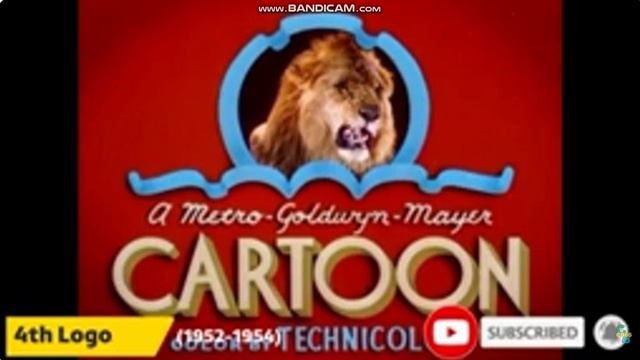 Logo Evolution: MGM Cartoons (1930-1967)