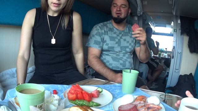 Мукбанг В ПОЕЗДЕ , ПОЕЗД ВОРОНЕЖ-САНКТ-ПЕТЕРБУРГ
