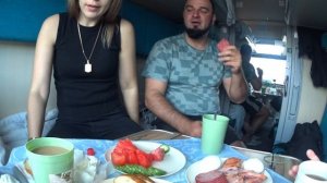 Мукбанг В ПОЕЗДЕ , ПОЕЗД ВОРОНЕЖ-САНКТ-ПЕТЕРБУРГ