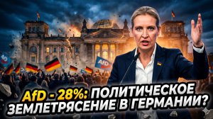 💣Меркурис и Христофороу | 28% за АдГ: Это конец «старой» Германии? Сценарий переворота за 5 минут