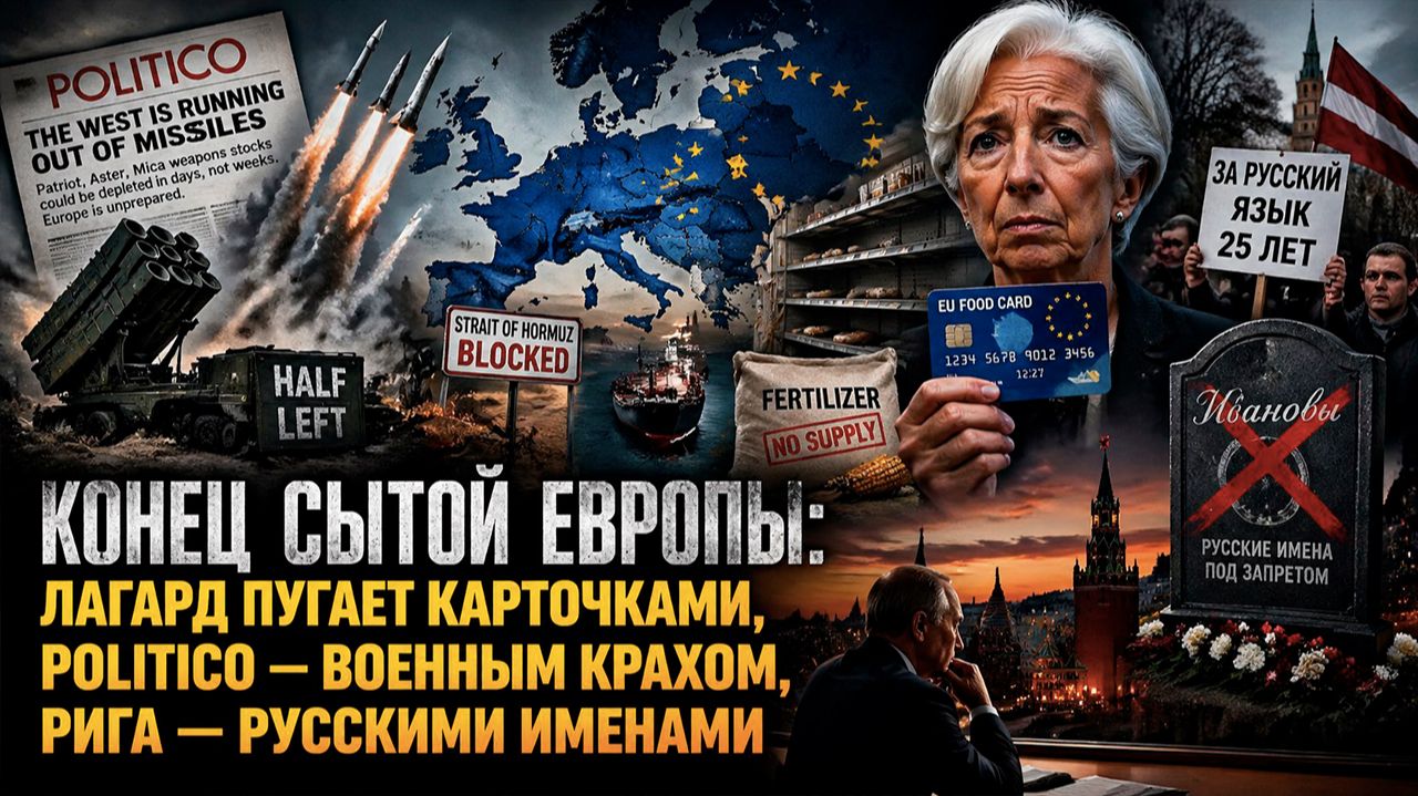 НАТО слили: ракет нет, хлеба не будет, зато русский язык на кладбищах победили